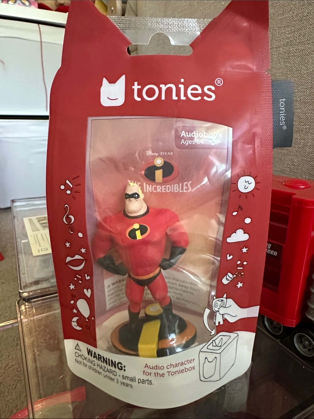 tonies Mr. Incredible Red Tonie Figure - The Incredibles Audio Character